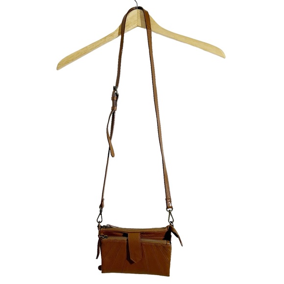 Lucky Brand Brown Leather Crossbody Bag - Picture 3 of 15